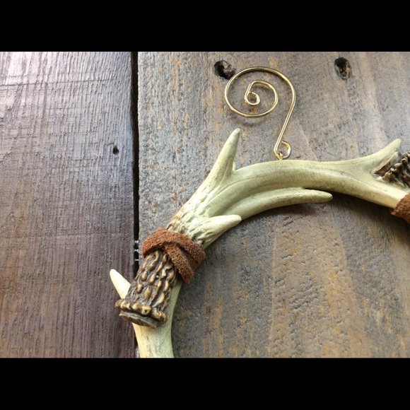 Christmas Ornament, Antlers, NWOT - Picture 3 of 6